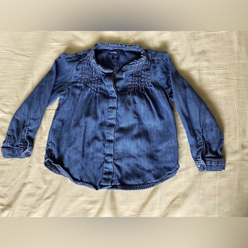 Baby Gap 2T Chambray Shirt